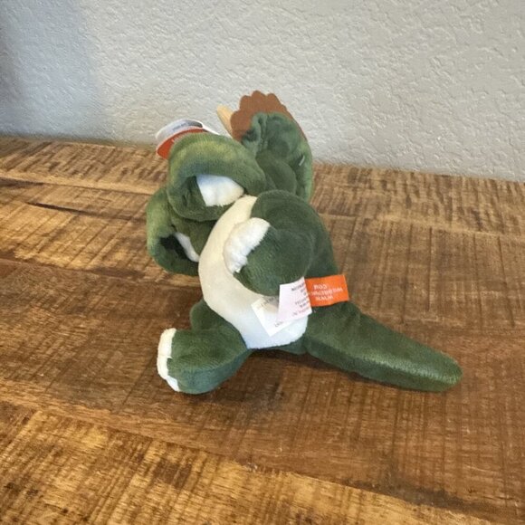 Wild Republic Huggers Triceratops Dinosaur Soft Plush Dino Slap Bracelet - Picture 6 of 9